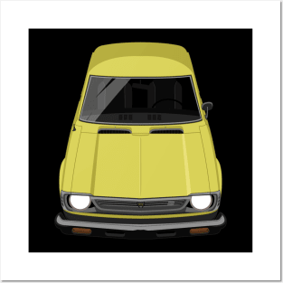 Corolla SR5 E20 1970-1974 - Yellow Posters and Art